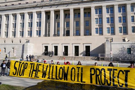 Judge in Alaska upholds Biden administration’s approval of the massive Willow oil-drilling project